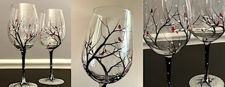 Pop up Hotspot Paint event - Glass painting set (2)