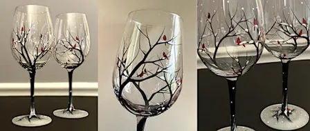 Pop up Hotspot Paint event - Glass painting set (2)
