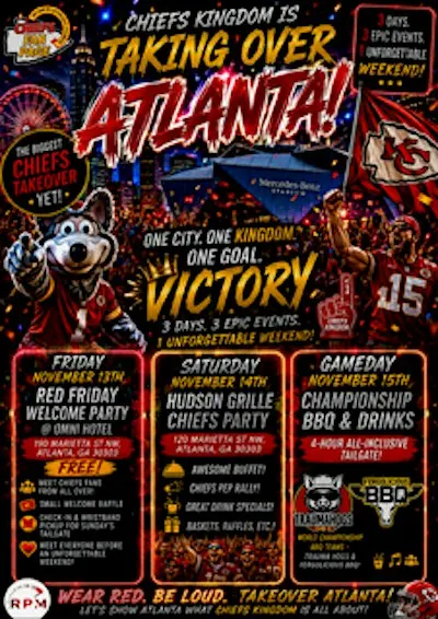 BBQ Tailgate Takeover - Atlanta!