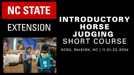 NCSU Introductory Horse Judging Short Course