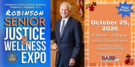 DA Zappala's Senior Justice & Wellness Expo - Robinson
