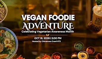 Vegan Foodie Adventure - October 2026