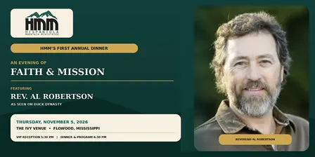 HMM's First Annual Dinner - Featuring Rev. Al Robertson
