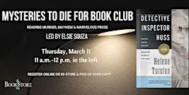 Mysteries to Die For Book Club: "Detective Inspector Huss" - Helene Tursten