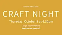 October Craft Night