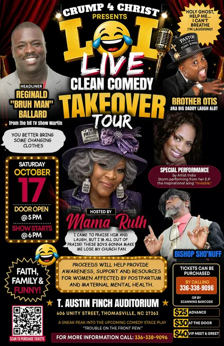 LOL Live: Clean Comedy Takeover starring Reginald "Bruh Man" Ballard