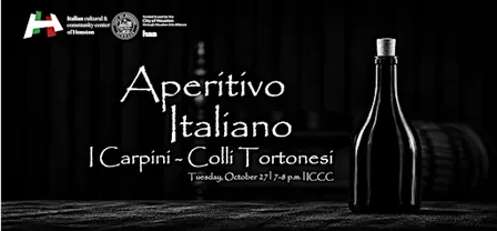 Aperitivo Italiano, Wine Tasting: I Carpini - Colli Tortonesi