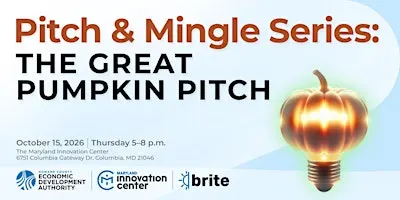 Pitch & Mingle Series: The Great Pumpkin Pitch