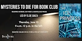 Mysteries to Die For Book Club: "The Ice Princess" by Camilla Läckberg
