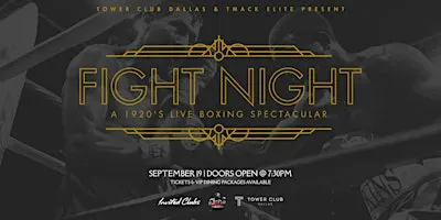 FIGHT NIGHT | Tower Club Dallas