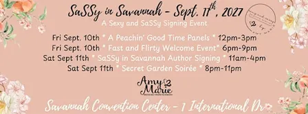 SaSSy in Savannah Author Event