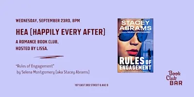 HEA Romance Book Club  - "Rules of Engagement" by Selena Montgomery