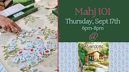 Mahjong 101@ Wyandotte Winery