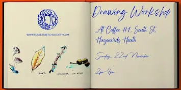 Drawing Workshop - Group Session - Autumn leaves