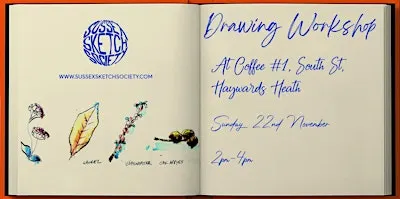 Drawing Workshop - Group Session - Autumn leaves