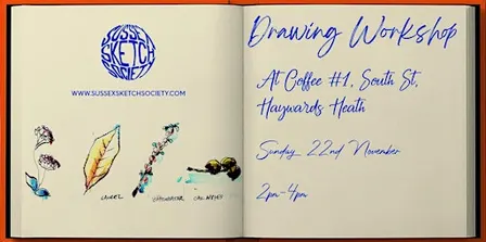 Drawing Workshop - Group Session - Autumn leaves