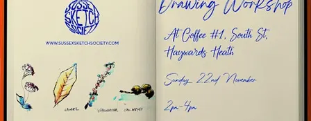 Drawing Workshop - Group Session - Autumn leaves