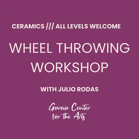 Wheel Throwing with Julio Rodas /// Make a Pitcher