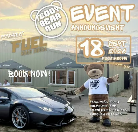 FRIDAY AT FUEL ROAD HOUSE, SUNSET VIBES WITH TEAM TEDDY BEAR RUN