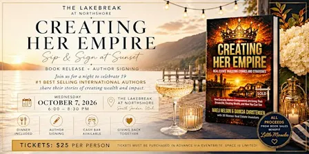 Creating Her Empire Sip and Sign at Sunset- Join 19 #1 Best Selling Authors