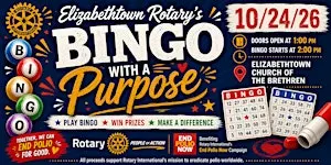 Elizabethtown Rotary : Bingo With a Purpose