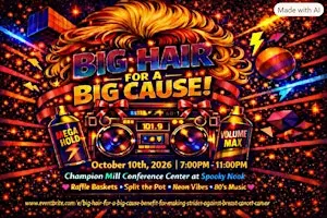 BIG HAIR FOR A BIG CAUSE - BENEFIT FOR MAKING STRIDES AGAINST BREAST CANCER