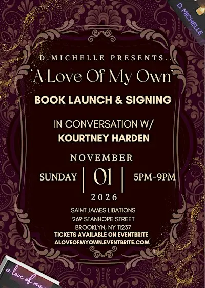 'A Love Of My Own' Book Launch & Signing