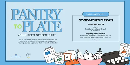 Pantry to Plate Distribution Prep volunteer opportunity – BZP Bakersfield