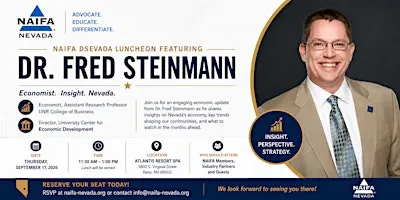 Reno | NAIFA Nevada: Dr. Fred Steinmann