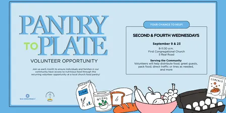 Pantry to Plate Serving Food volunteer opportunity – BZP Bakersfield