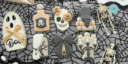 11:30am Intermediate Haunted library Cookie decorating Class