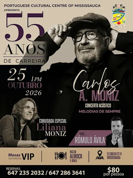 55 Anos de Carreira - Carlos Alberto Moniz - Melodias de Sempre