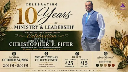 Christopher P. Fifer: 10 Year Pastoral Anniversary