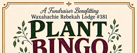 Plant Bingo Fundraiser - Wine a Little, Bingo a Lot, 3:00-5:00 PM