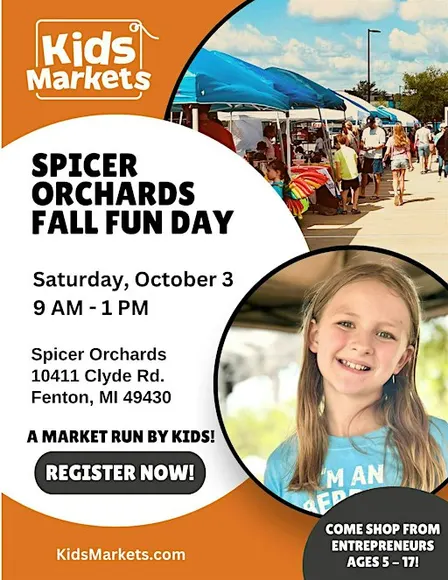 Kids Markets at Spicer Orchards