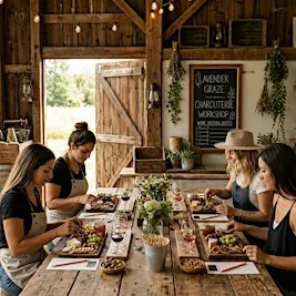 Grape & Graze - An Autumn Charcuterie Workshop at the Vineyard