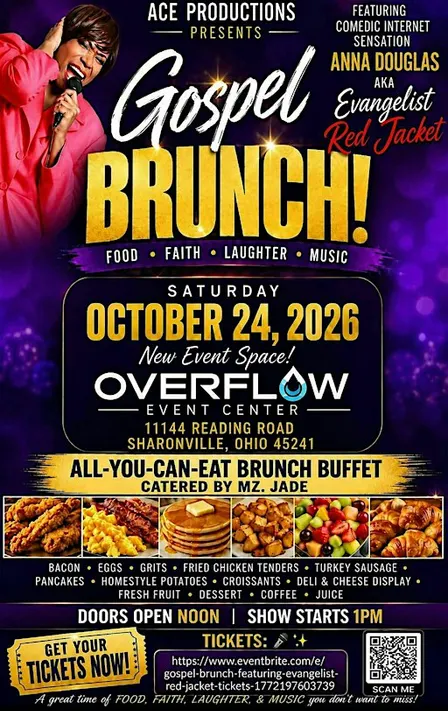 GOSPEL BRUNCH featuring Evangelist Red Jacket!