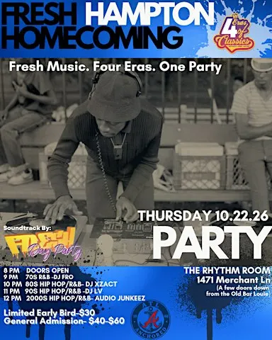 Fresh Hampton Homecoming Party