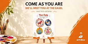 Folk Ornaments Paint and Sip at Top Down Brewing | Sumner WA