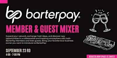 BarterPay Member & Guest Mixer