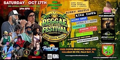 3RD ANNUAL REGGAE & FOOD FESTIVAL