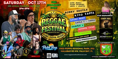 3RD ANNUAL REGGAE & FOOD FESTIVAL