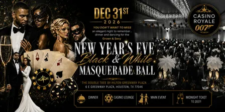 New Year's Eve 2027: Black & White Masquerade Ball