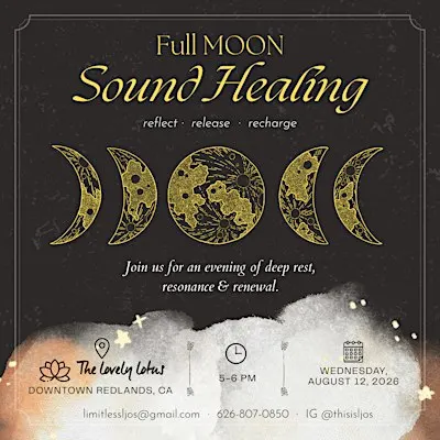 Full Moon Sound Healing