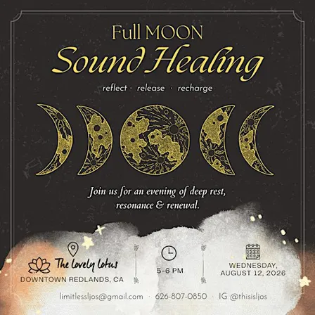 Full Moon Sound Healing