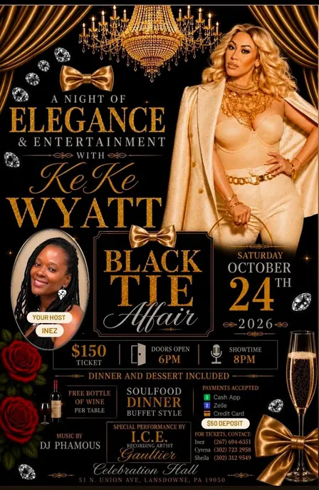 Keke Wyatt Live!! Evening of Elegance Black Tie Dinner