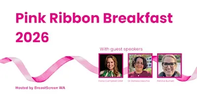 BreastScreen WA Pink Ribbon Breakfast 2026