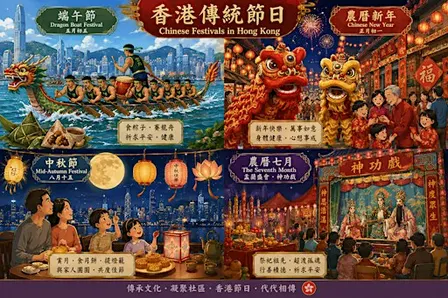 Cantonese Culture Series:  Traditional Festivals