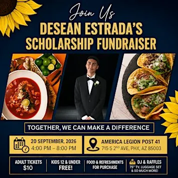 Desean Estrada's Scholarship Fundraiser
