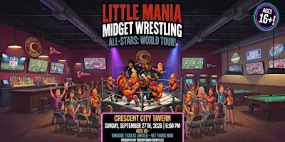 Little Mania Wrestling: Big Action, Tiny Wrestlers! Dalton, GA!
